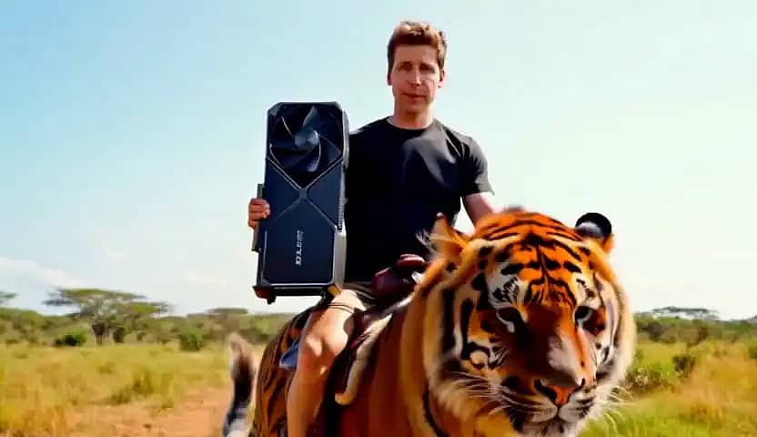 Giant GPU Tiger Ride